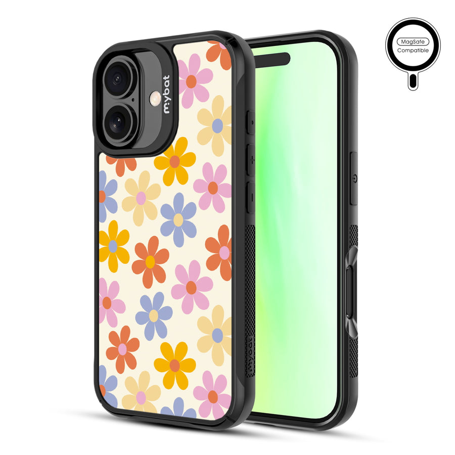 MyBat Design Lab Series MagSafe Case for Apple iPhone 17 - Retro Daisies - MIP17CSLESMSMP137-2.jpg