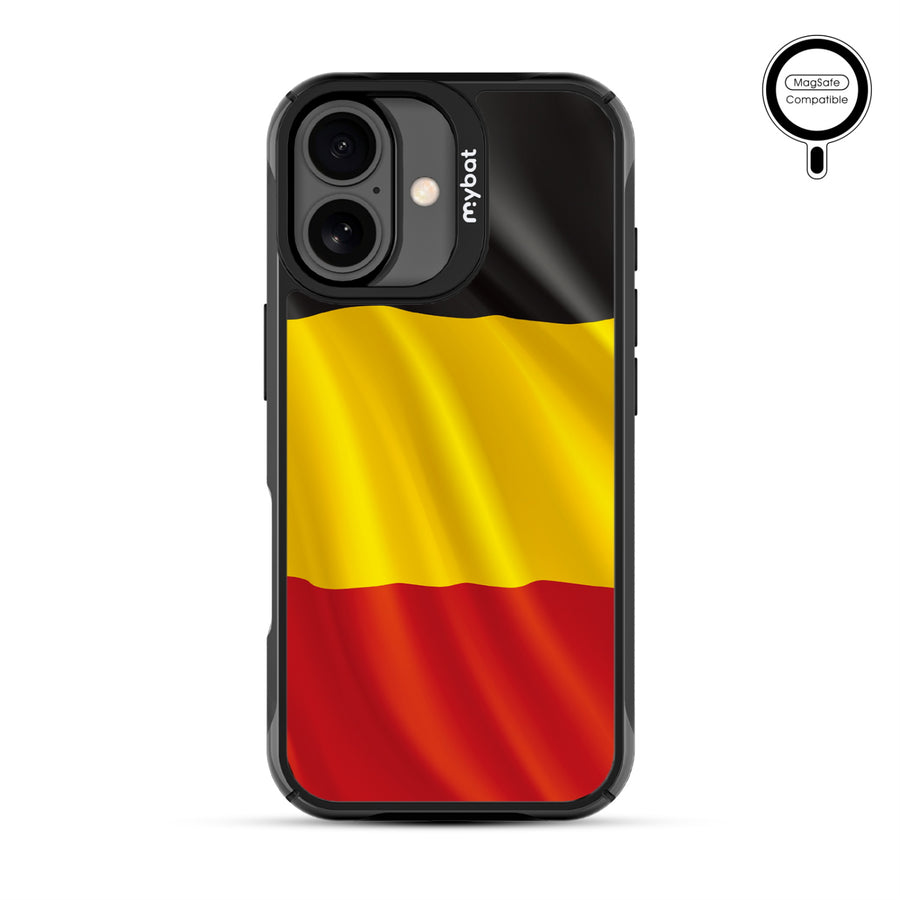 MyBat Design Lab Series MagSafe Case for Apple iPhone 17 - Belgium Flag - MIP17CSLESMSMP142-3.jpg