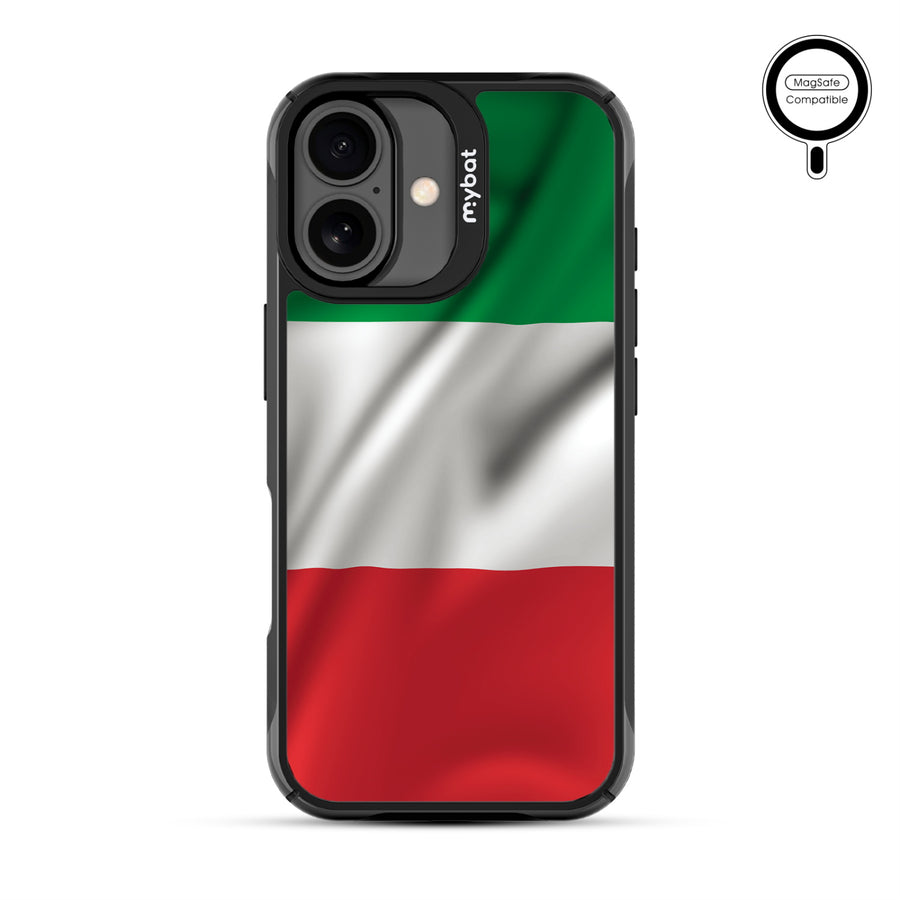 MyBat Design Lab Series MagSafe Case for Apple iPhone 17 - Italy Flag - MIP17CSLESMSMP150-3.jpg