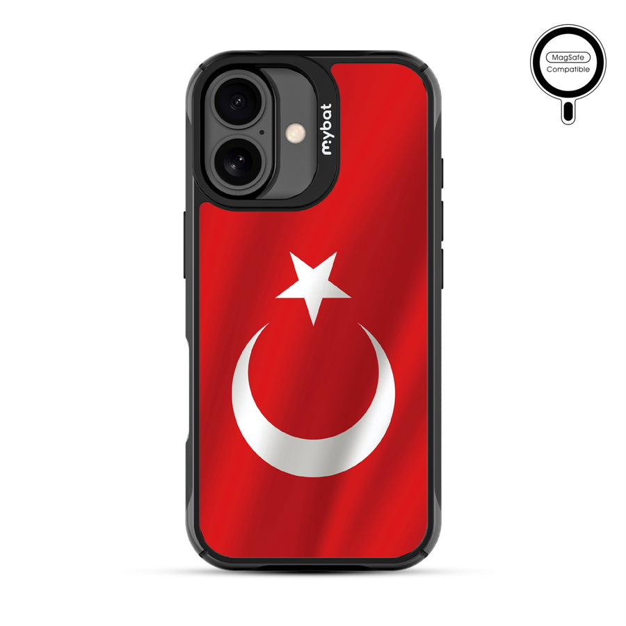 MyBat Design Lab Series MagSafe Case for Apple iPhone 17 - Turkey Flag - MIP17CSLESMSMP161-3.jpg