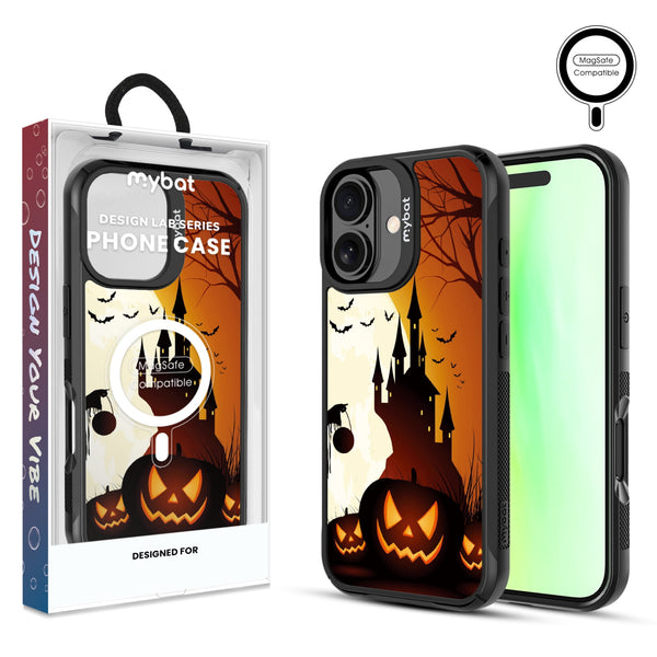 MyBat Design Lab Series MagSafe Case for Apple iPhone 17 - Spooky Pumpkin Patch - MIP17CSLESMSMP163-1.jpg
