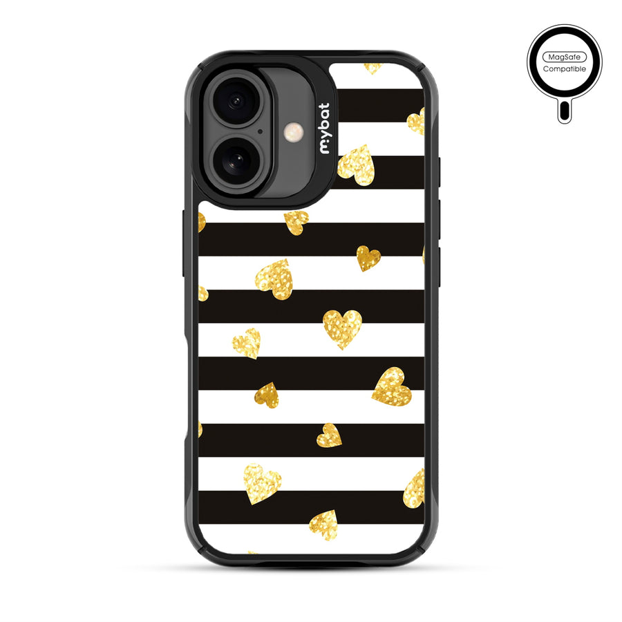 MyBat Design Lab Series MagSafe Case for Apple iPhone 17 - Heart of Gold - MIP17CSLESMSMP166-3.jpg