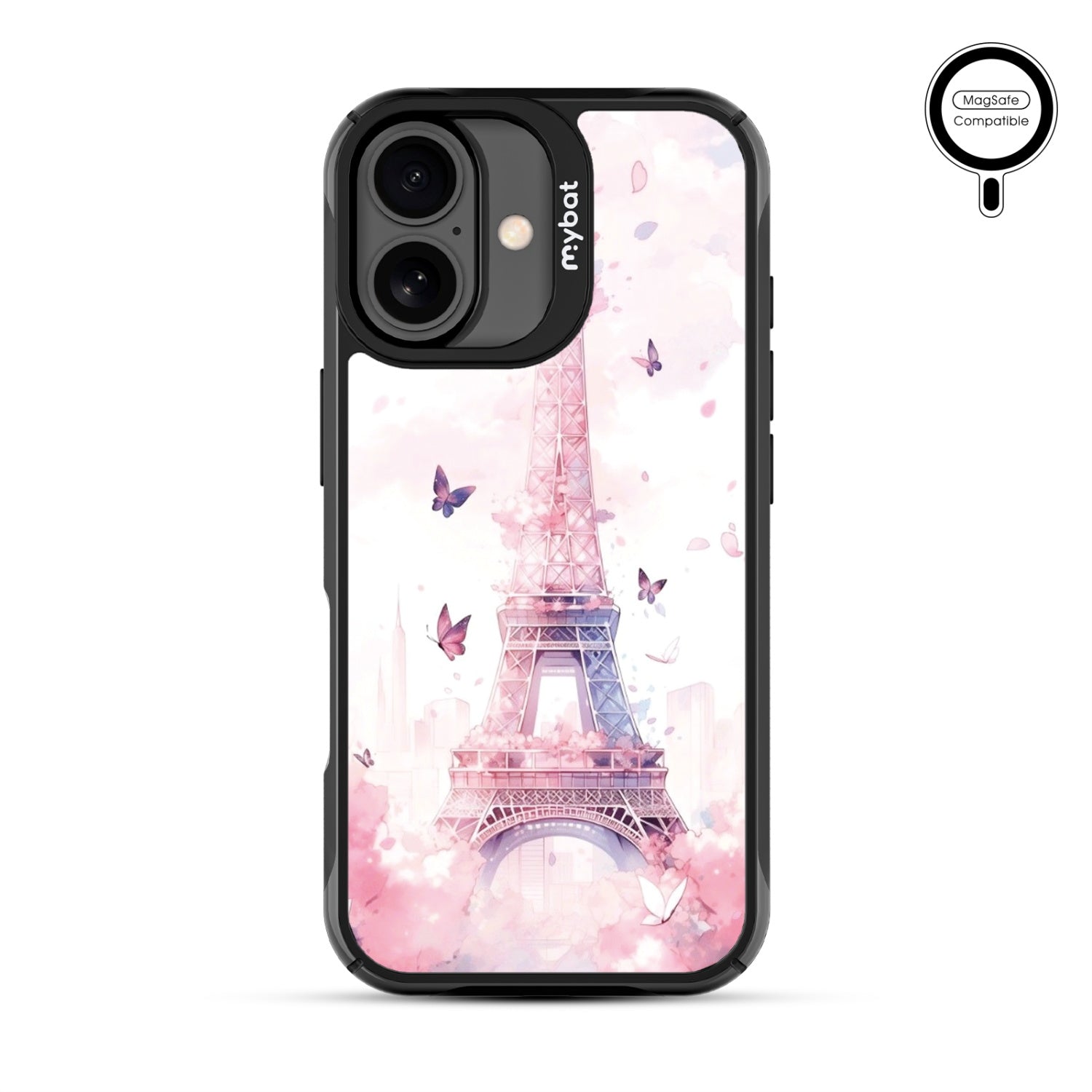 MyBat Design Lab Series MagSafe Case for Apple iPhone 17 - Parisian Butterflies