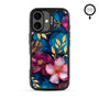 MyBat Design Lab Series MagSafe Case for Apple iPhone 17 - Gilded Petals - MIP17CSLESMSMP188-3.jpg