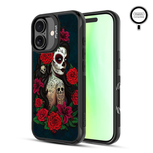 MyBat Design Lab Series MagSafe Case for Apple iPhone 17 - Lady Of The Dead - MIP17CSLESMSMP189-2.jpg