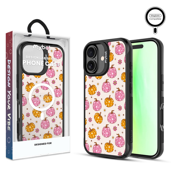 MyBat Design Lab Series MagSafe Case for Apple iPhone 17 - Groovy Pumpkin Patch - MIP17CSLESMSMP222-1.jpg