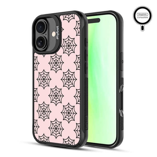 MyBat Design Lab Series MagSafe Case for Apple iPhone 17 - Pink Spider Web - MIP17CSLESMSMP227-2.jpg