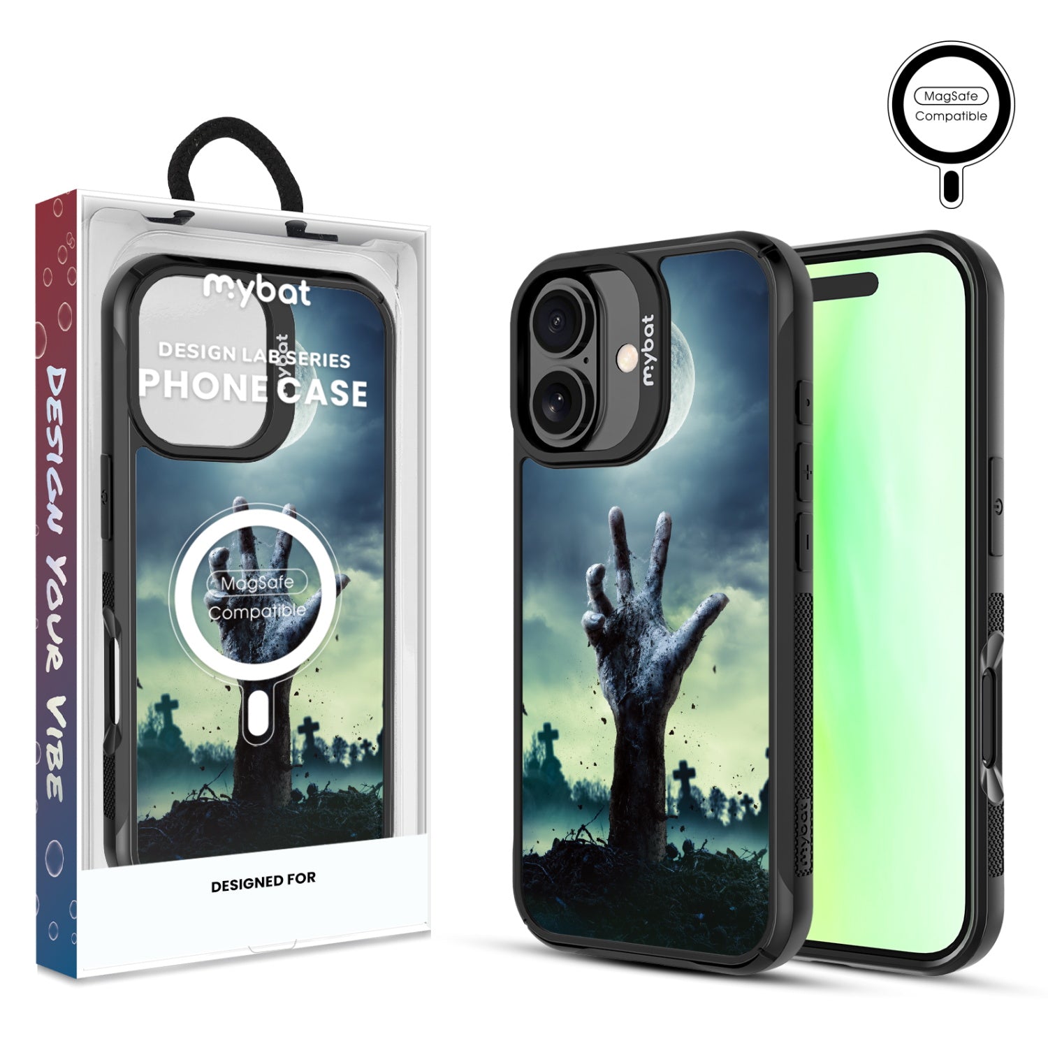 MyBat Design Lab Series MagSafe Case for Apple iPhone 17 - Zombie Apocalypse