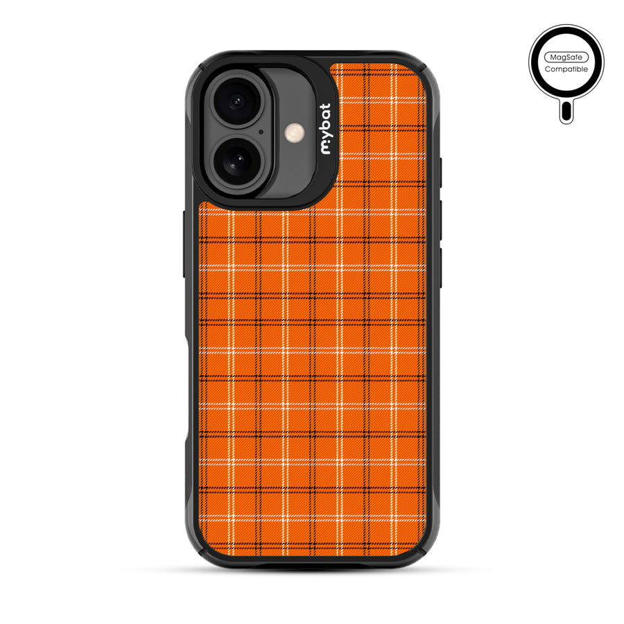 MyBat Design Lab Series MagSafe Case for Apple iPhone 17 - Pumpkin Plaid - MIP17CSLESMSMP244-3.jpg
