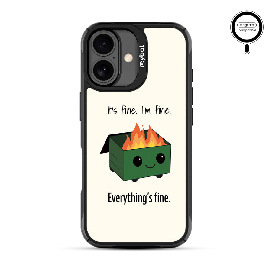 MyBat Design Lab Series MagSafe Case for Apple iPhone 17 - Dumpster Fire - MIP17CSLESMSMP255-3.jpg