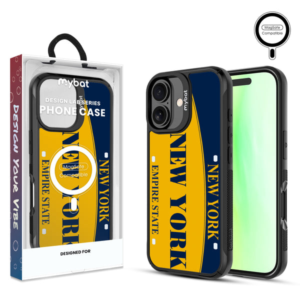 MyBat Design Lab Series MagSafe Case for Apple iPhone 17 - New York License Plate - MIP17CSLESMSMP258-1.jpg
