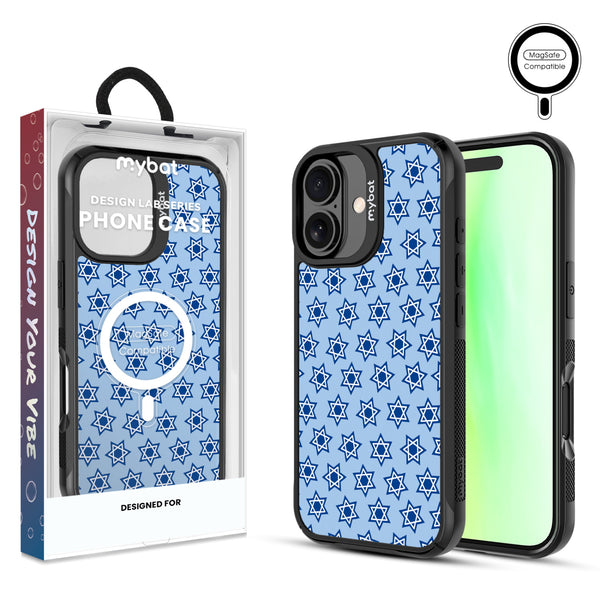 MyBat Design Lab Series MagSafe Case for Apple iPhone 17 - Star of David - MIP17CSLESMSMP279-1.jpg