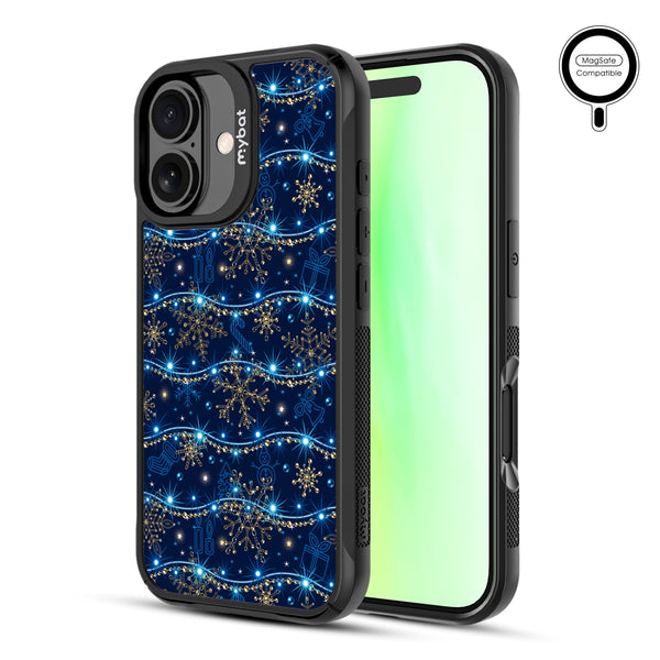 MyBat Design Lab Series MagSafe Case for Apple iPhone 17 - Snowflake Twinkle - MIP17CSLESMSMP285-2.jpg