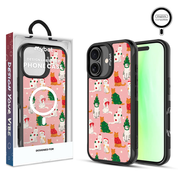 MyBat Design Lab Series MagSafe Case for Apple iPhone 17 - Meowy Christmas - MIP17CSLESMSMP286-1.jpg