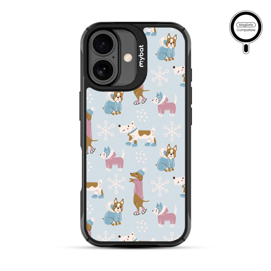 MyBat Design Lab Series MagSafe Case for Apple iPhone 17 - Puppy Snow Play - MIP17CSLESMSMP299-3.jpg
