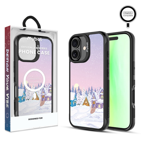 MyBat Design Lab Series MagSafe Case for Apple iPhone 17 - Snow Globe Village - MIP17CSLESMSMP304-1.jpg