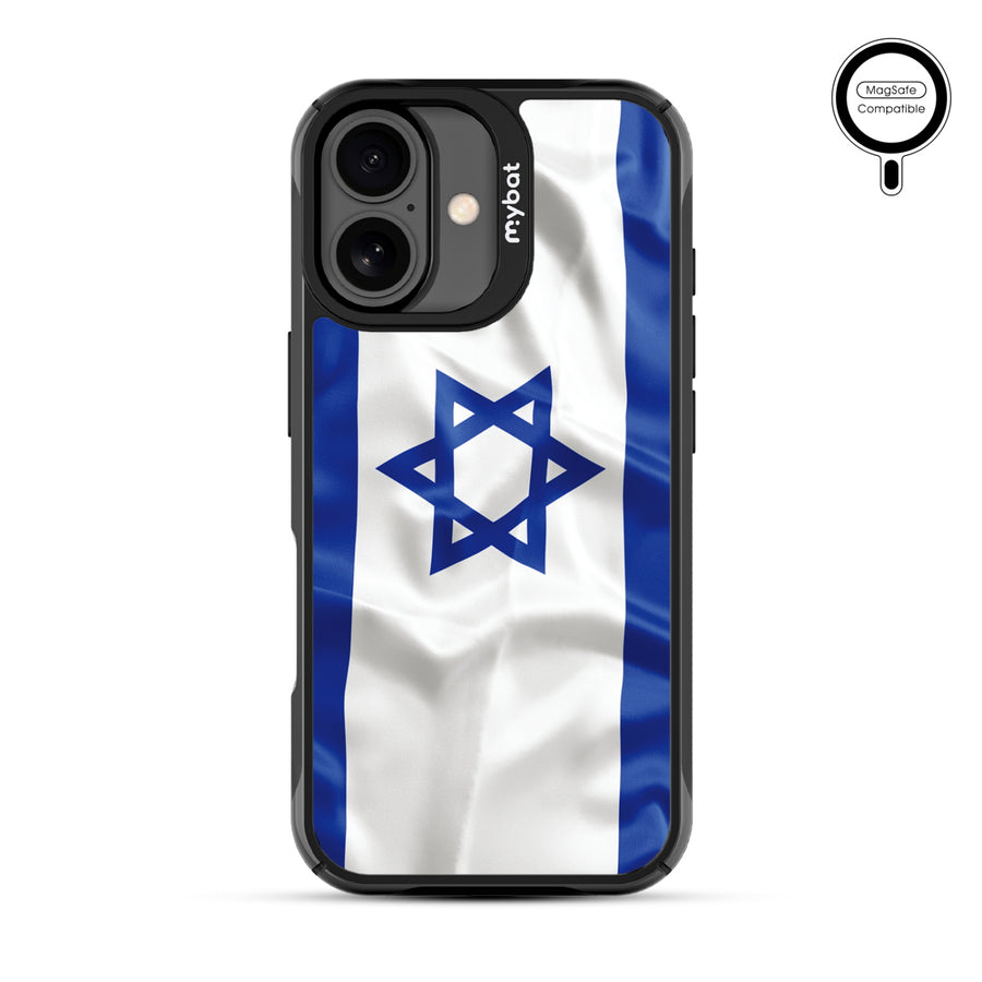 MyBat Design Lab Series MagSafe Case for Apple iPhone 17 - Israel Flag - MIP17CSLESMSMP308-3.jpg