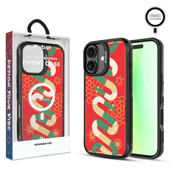 MyBat Design Lab Series MagSafe Case for Apple iPhone 17 - Year of the Snake - MIP17CSLESMSMP315-1.jpg
