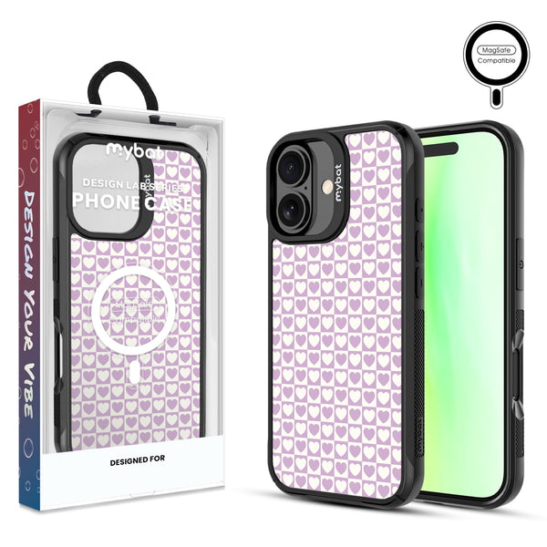 MyBat Design Lab Series MagSafe Case for Apple iPhone 17 - Heart Grid - MIP17CSLESMSMP339-1.jpg