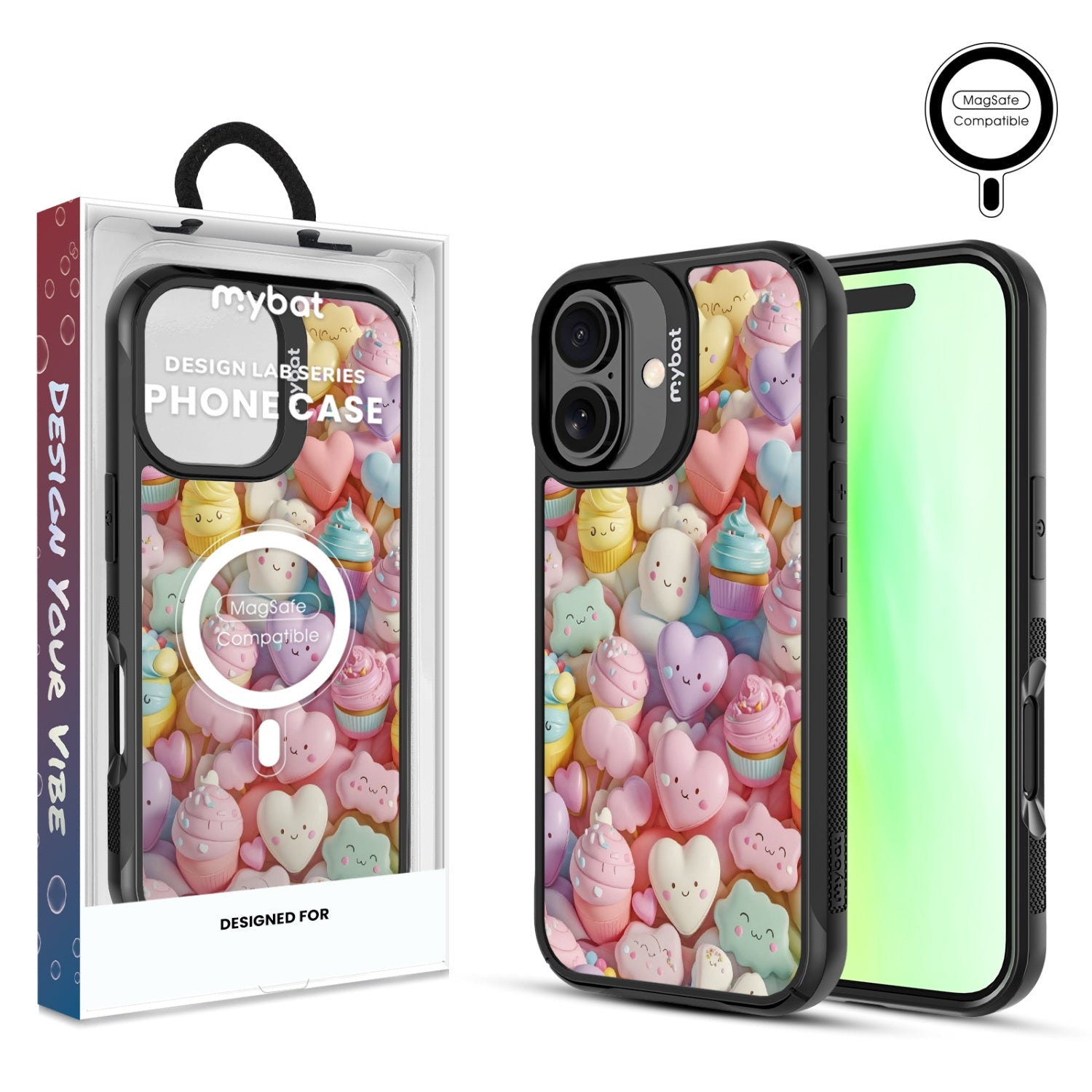 MyBat Design Lab Series MagSafe Case for Apple iPhone 17 - Candy Love