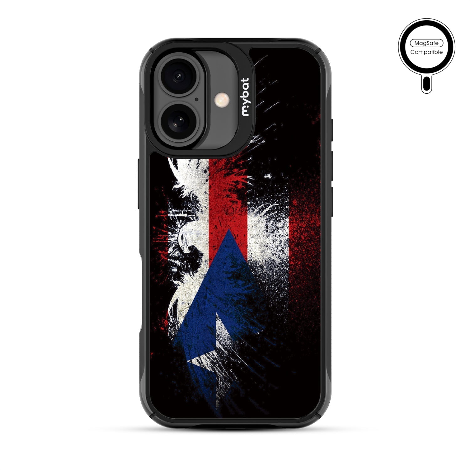 MyBat Design Lab Series MagSafe Case for Apple iPhone 17 - Puerto Rico Eagle Flag