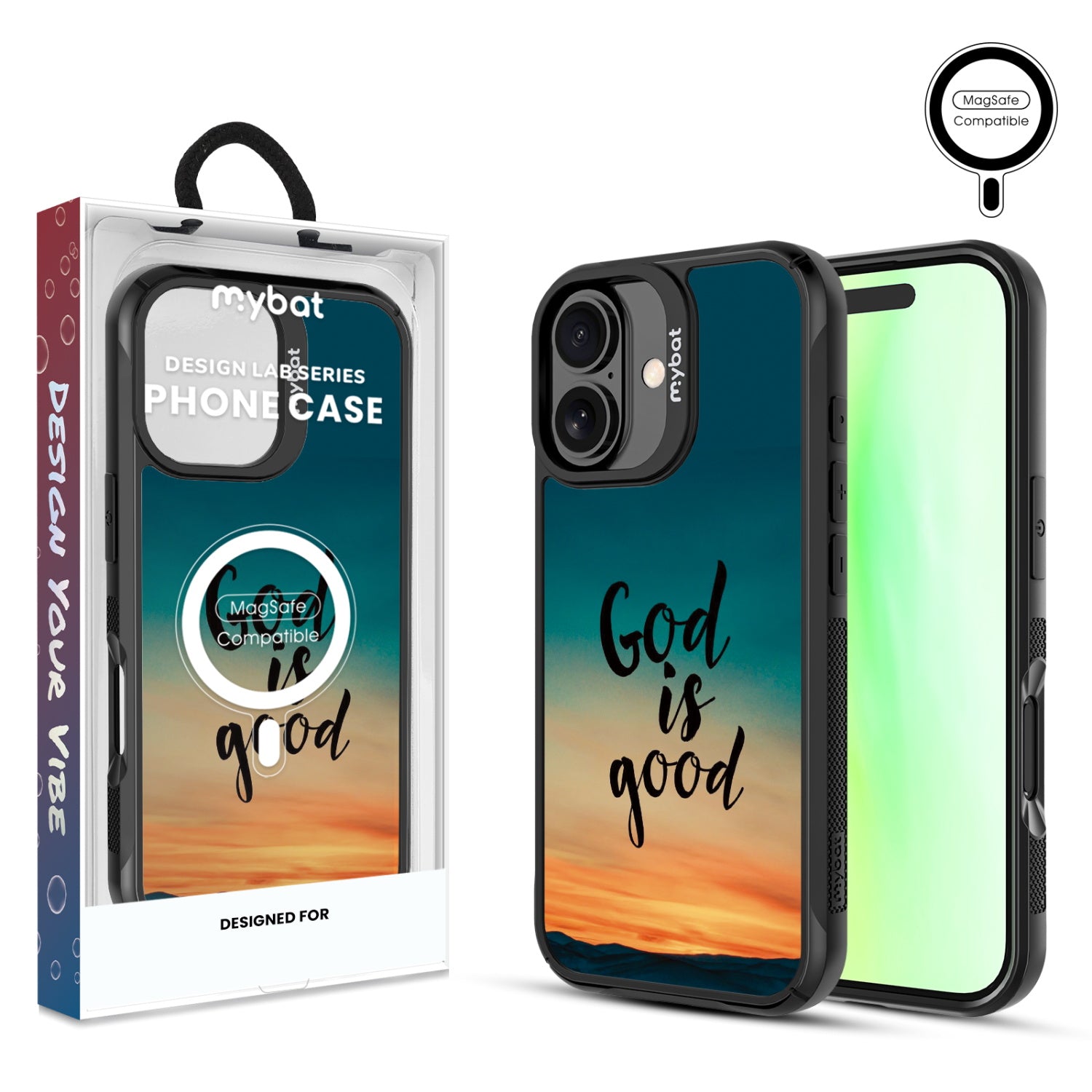 MyBat Design Lab Series MagSafe Case for Apple iPhone 17 - God is Good
