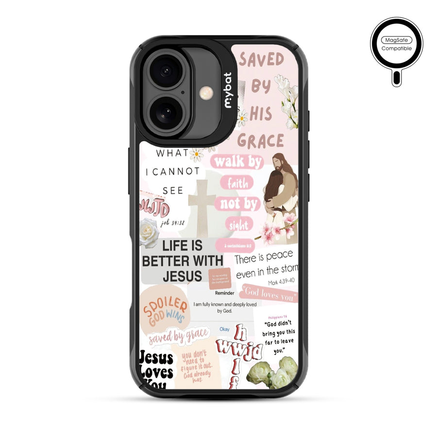 MyBat Design Lab Series MagSafe Case for Apple iPhone 17 - Jesus Loves You - MIP17CSLESMSMP365-3.jpg