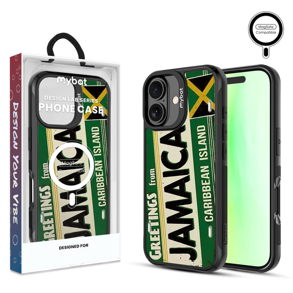 MyBat Design Lab Series MagSafe Case for Apple iPhone 17 - Jamaica License Plate - MIP17CSLESMSMP366-1.jpg