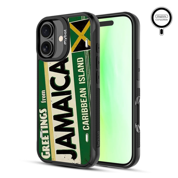 MyBat Design Lab Series MagSafe Case for Apple iPhone 17 - Jamaica License Plate - MIP17CSLESMSMP366-2.jpg