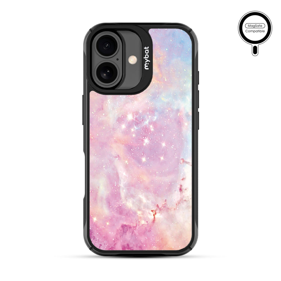 MyBat Design Lab Series MagSafe Case for Apple iPhone 17 - Pink Galaxies