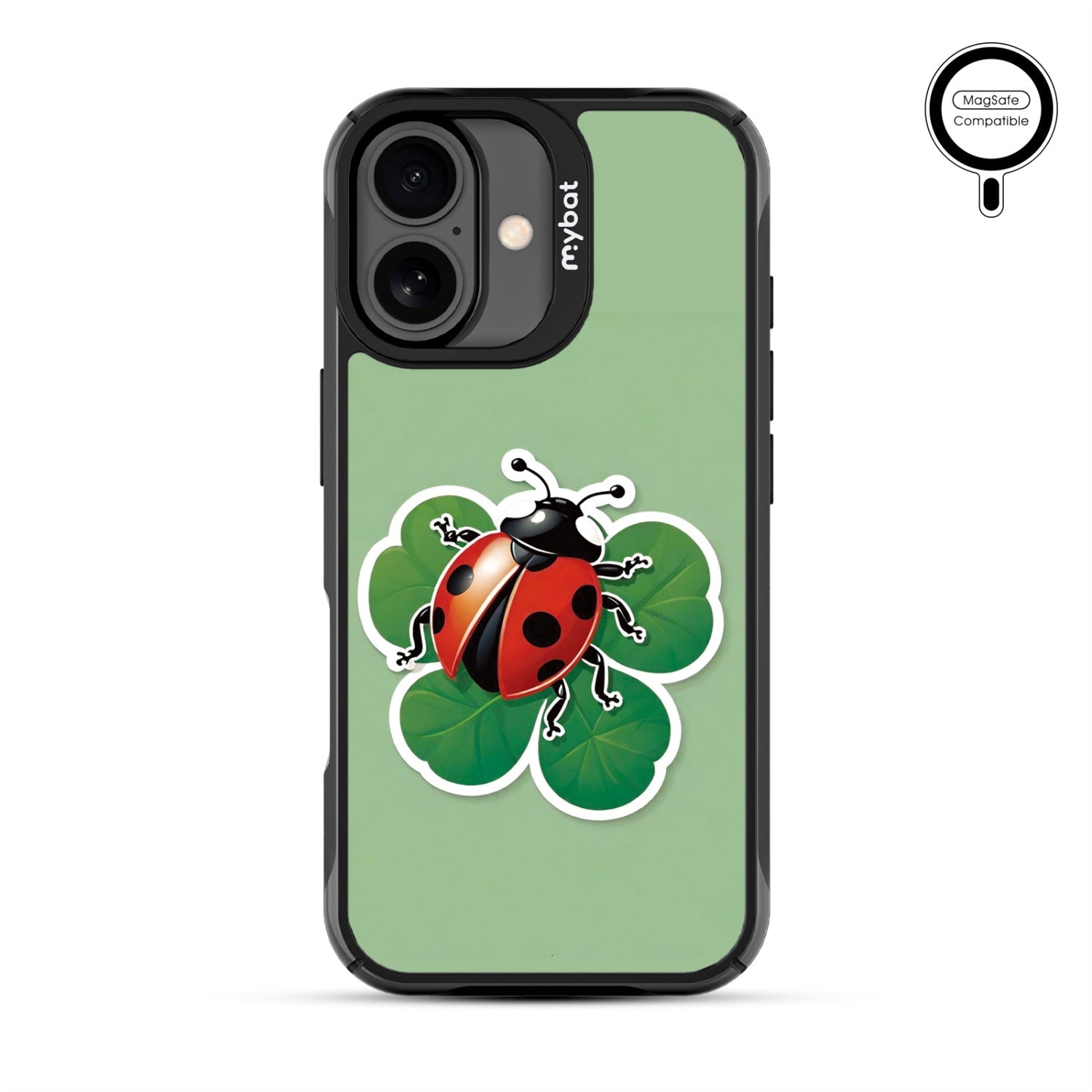 MyBat Design Lab Series MagSafe Case for Apple iPhone 17 - Ladybug Luck