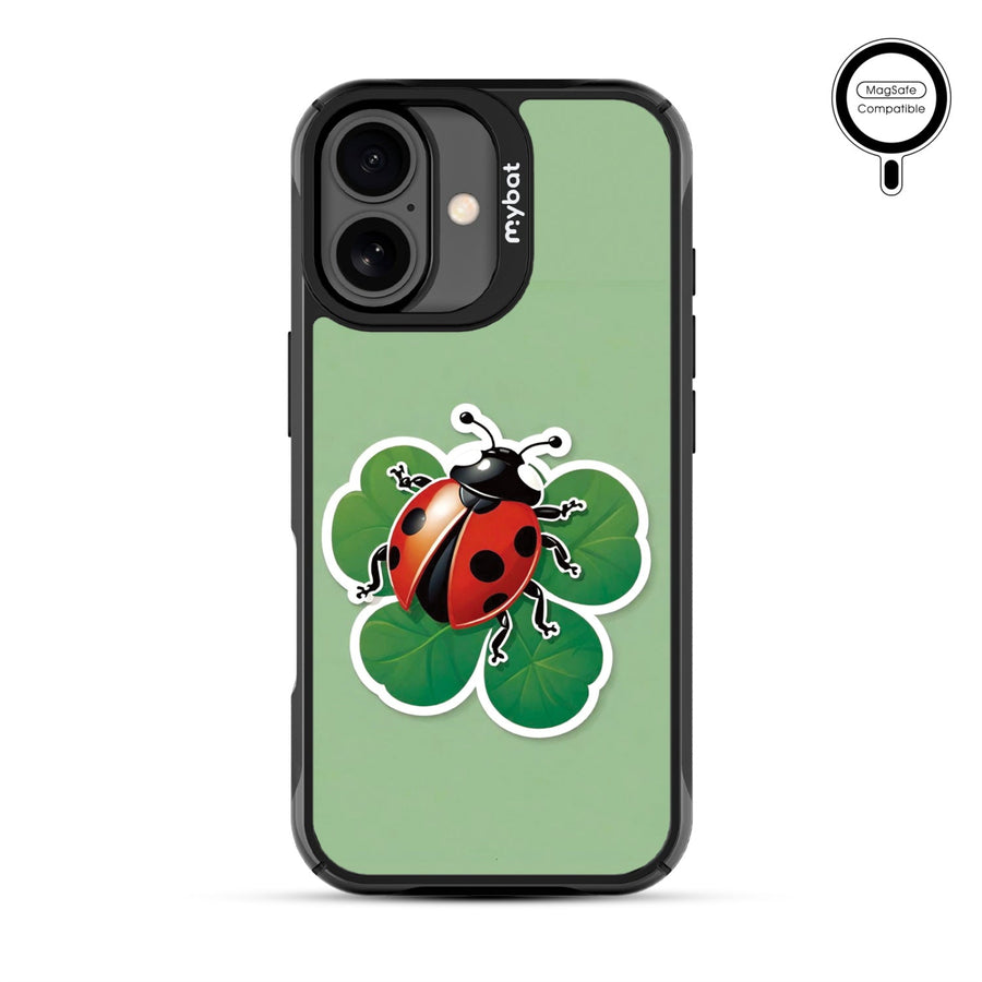 MyBat Design Lab Series MagSafe Case for Apple iPhone 17 - Ladybug Luck