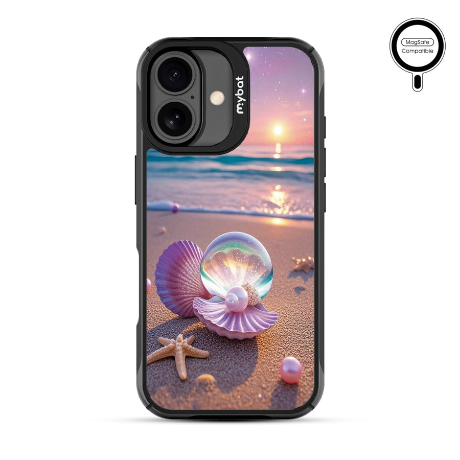 MyBat Design Lab Series MagSafe Case for Apple iPhone 17 - Seashell Beach