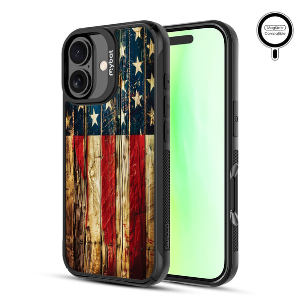 MyBat Design Lab Series MagSafe Case for Apple iPhone 17 - US Painted Flag - MIP17CSLESMSMP381-2.jpg