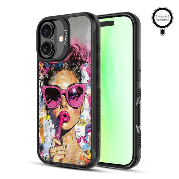 MyBat Design Lab Series MagSafe Case for Apple iPhone 17 - Graffiti Girl - MIP17CSLESMSMP383-2.jpg