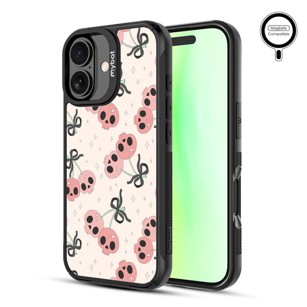 MyBat Design Lab Series MagSafe Case for Apple iPhone 17 - Cherry Skulls - MIP17CSLESMSMP408-2.jpg