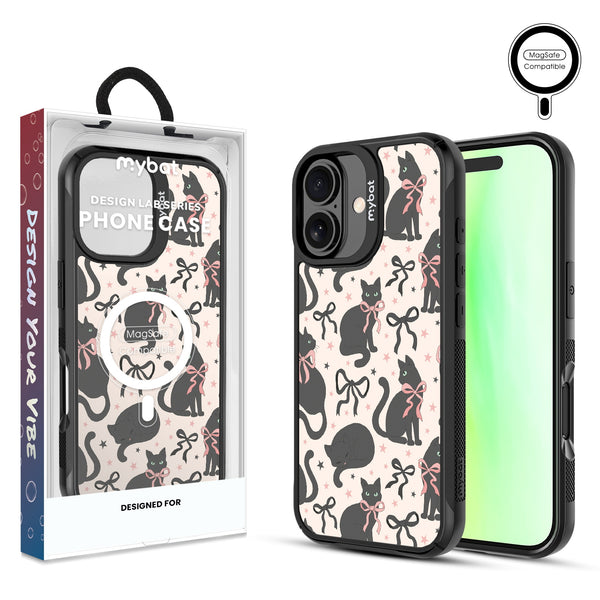 MyBat Design Lab Series MagSafe Case for Apple iPhone 17 - Coquette Cat - MIP17CSLESMSMP410-1.jpg