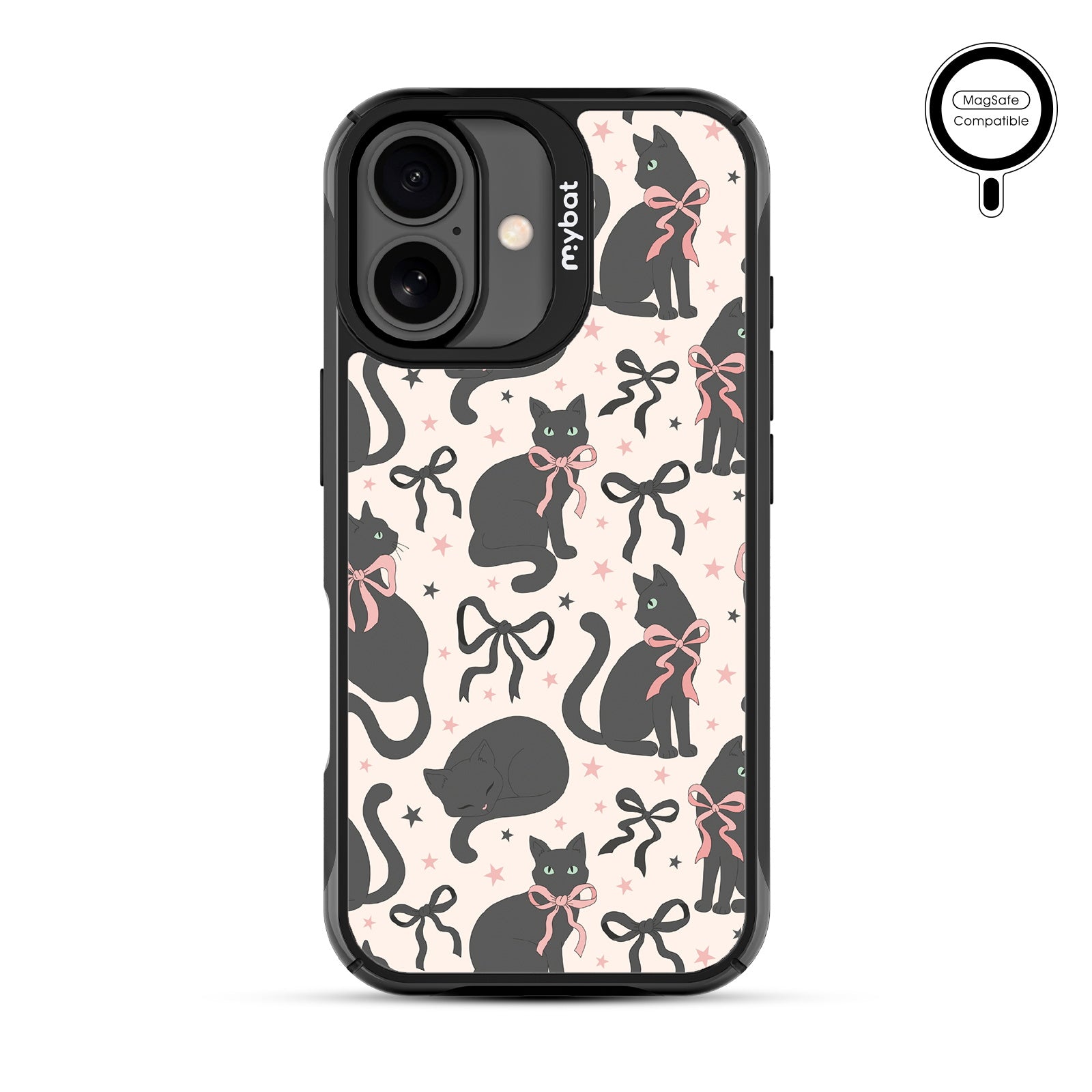 MyBat Design Lab Series MagSafe Case for Apple iPhone 17 - Coquette Cat