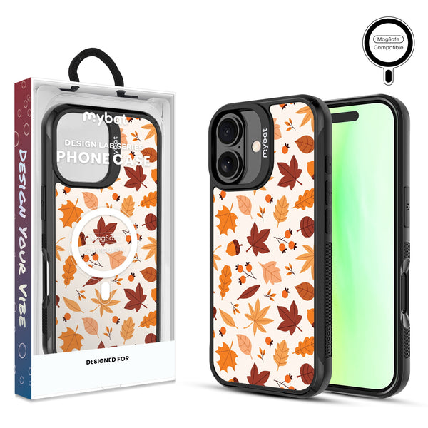 MyBat Design Lab Series MagSafe Case for Apple iPhone 17 - Falling Leaves - MIP17CSLESMSMP424-1.jpg