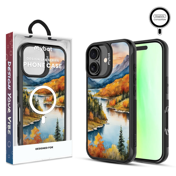 MyBat Design Lab Series MagSafe Case for Apple iPhone 17 - Impressionist Foliage - MIP17CSLESMSMP452-1.jpg