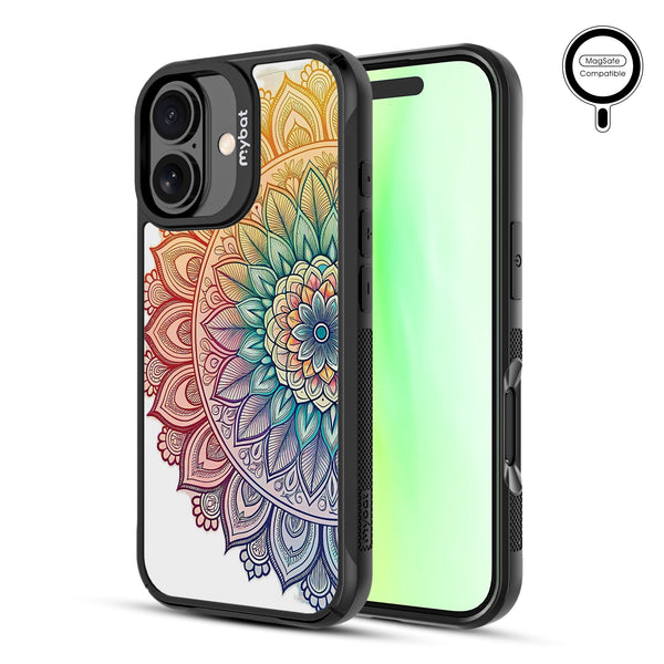 MyBat Design Lab Series MagSafe Case for Apple iPhone 17 - Rainbow Mandala - MIP17CSLESMSMP457-2.jpg