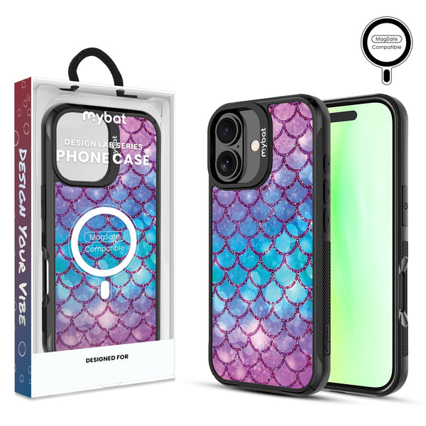 MyBat Design Lab Series MagSafe Case for Apple iPhone 17 - Mermaid Scales - MIP17CSLESMSMP458-1.jpg