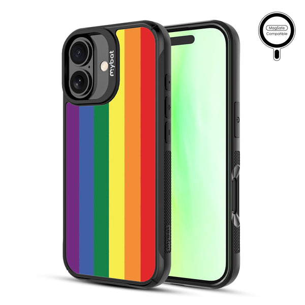 MyBat Design Lab Series MagSafe Case for Apple iPhone 17 - Rainbow Stripes - MIP17CSLESMSMP459-2.jpg