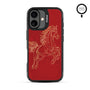 MyBat Design Lab Series MagSafe Case for Apple iPhone 17 - Fire Horse - MIP17CSLESMSMP460-3.jpg