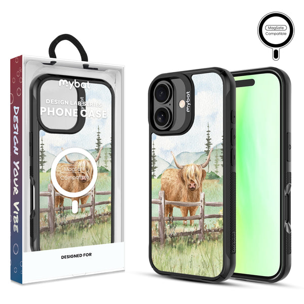 MyBat Design Lab Series MagSafe Case for Apple iPhone 17 - Highland Cow - MIP17CSLESMSMP470-1.jpg