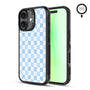 MyBat Design Lab Series MagSafe Case for Apple iPhone 17 - Sky Blue Check - MIP17CSLESMSMP478-2.jpg