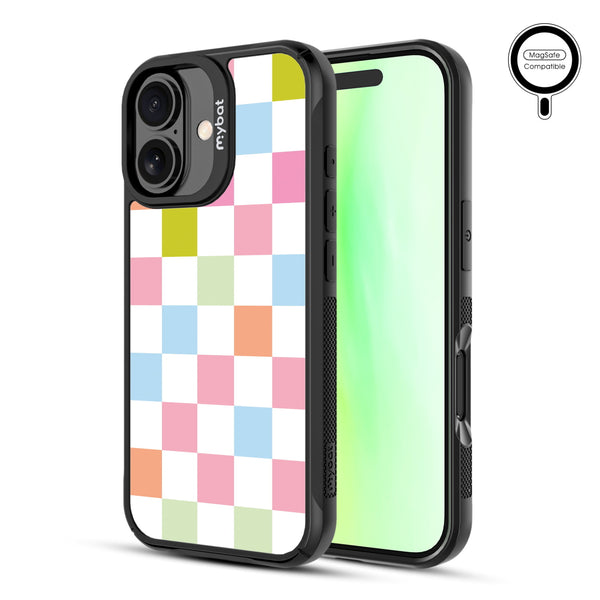 MyBat Design Lab Series MagSafe Case for Apple iPhone 17 - Pastel Check - MIP17CSLESMSMP480-2.jpg