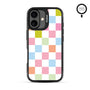 MyBat Design Lab Series MagSafe Case for Apple iPhone 17 - Pastel Check - MIP17CSLESMSMP480-3.jpg