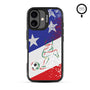MyBat Design Lab Series MagSafe Case for Apple iPhone 17 – USA Soccer