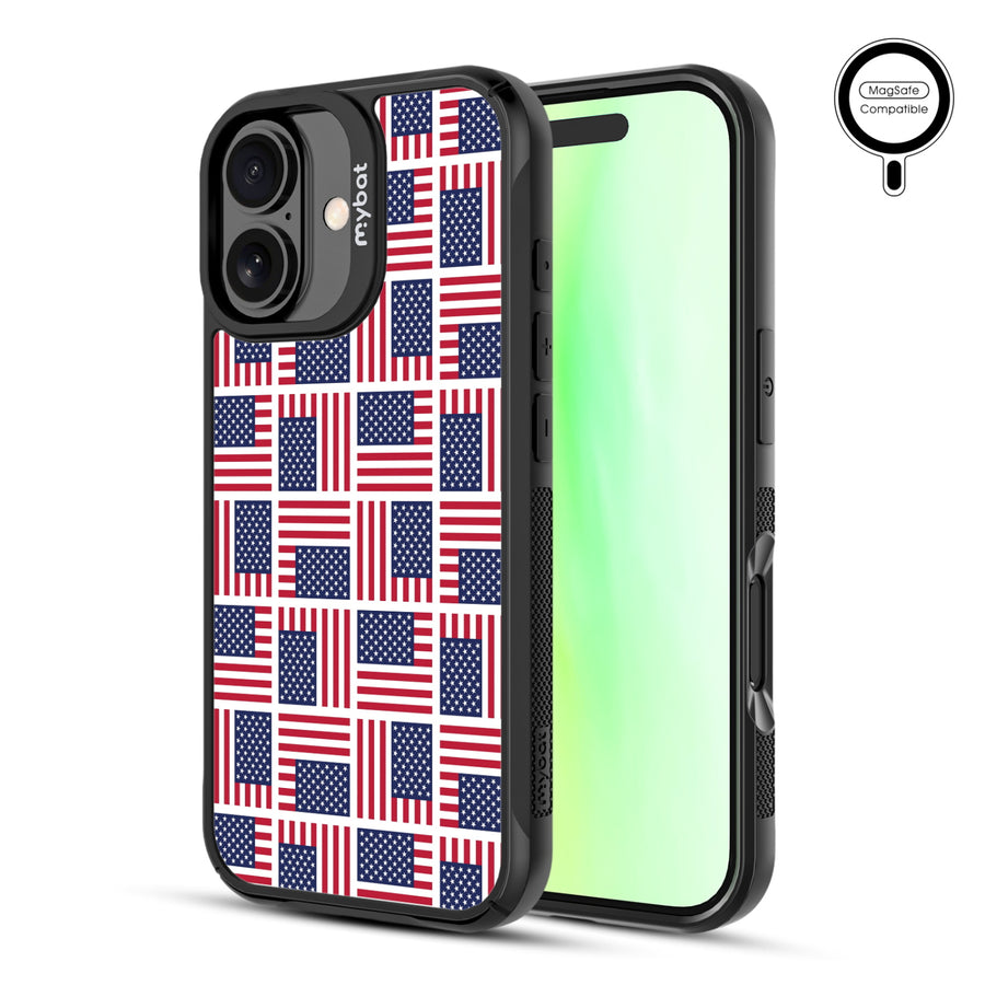 MyBat Design Lab Series MagSafe Case for Apple iPhone 17 – Flag Patchwork - MIP17CSLESMSMP519-1.JPG